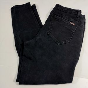 Giuliani G-Sculp 101 Skinny Stretch Cotton Denim Jeans Black Wash Women's 10P